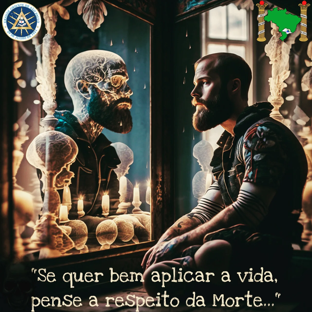 Se quiser aplicar bem a sua vida, pense a respeito da Morte